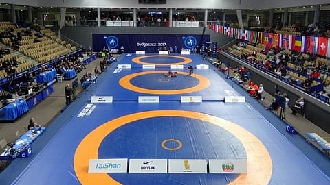 wrestling