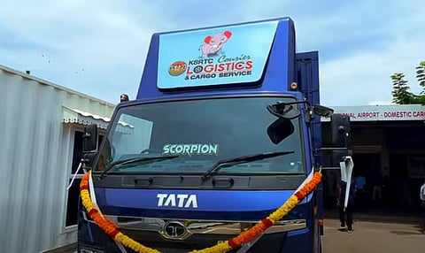 KSRTC has launched its cargo service.