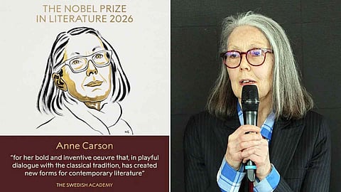Nobel Prize in literature awarded to Canada’s Anne Carson