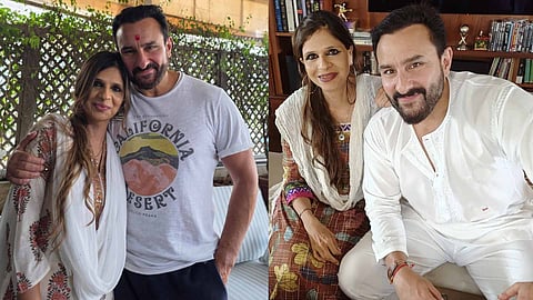 Saba Pataudi and Saif Ali Khan