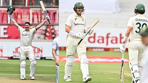 Matt Renshaw batting