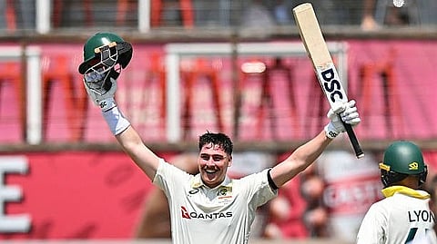 Matt Renshaw century celebration