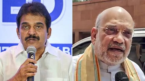 Amit shah, K.C venugopal 