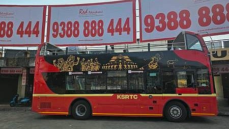KSRTC Double Decker Bus