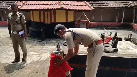 Thrithala Kannanoor Bhagavathi Temple Theft
