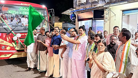 KSRTC Flag Off