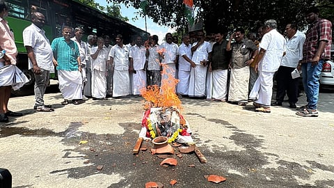 Palakkad Congress Protest