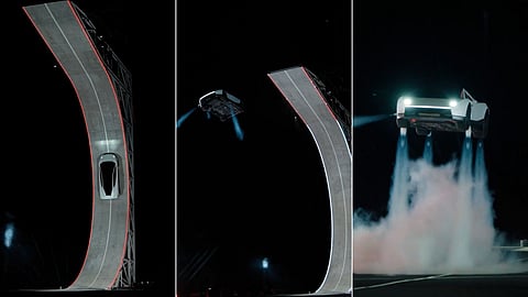 tesla flying car