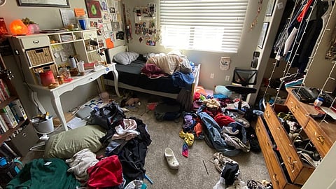 Messy room effect