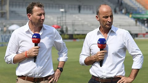 Michael Atherton and Nasser Hussain