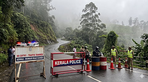 Adimali Munnar Traffic Banned