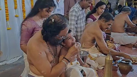 Vidyarambham In Kannur Temples
