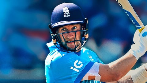 Joe Root batting