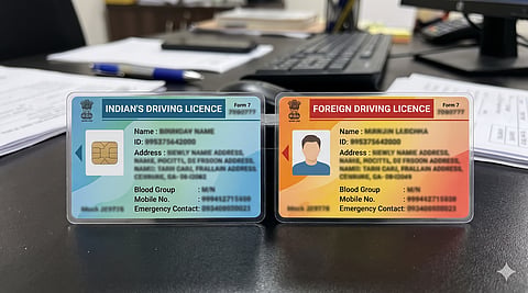 Colour Coded Driving Licences 