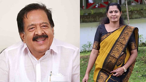 Ramesh Chennithala, PP Divya