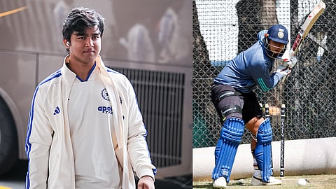Vaibhav Sooryavanshi training