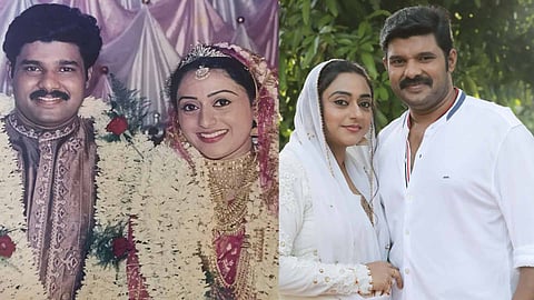 Kalabhavan Navas and Rahna Navas