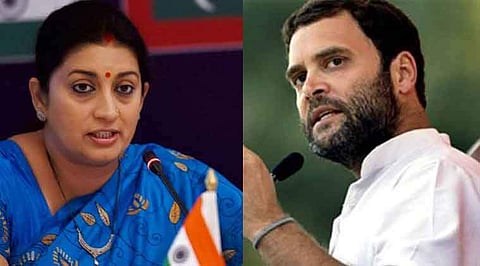 രാഹുല്‍ ഗാന്ധിയുടെ ട്വിറ്റര്‍ പോപ്പുലാരിറ്റി വ്യാജമെന്ന് ആക്ഷേപം; പരിഹാസവുമായി സ്മൃതി ഇറാനി