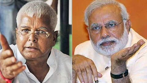 രാജ്യത്ത് ജനങ്ങള്‍ പശുവിനെ ഭയപ്പെടുന്നു, മോദിയോട് നന്ദി പറഞ്ഞു ലാലുപ്രസാദ് യാദവ് 