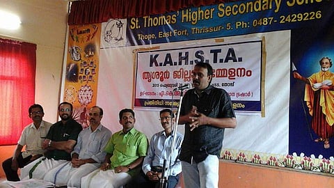 യുഡിഎഫ് അനുകൂല സംഘടന വിട്ടുവന്നയാളെ ജില്ലാ പ്രസിഡന്റ് ആക്കണമെന്ന പാര്‍ട്ടി നിര്‍ദേശം കെഎസ്ടിഎ തള്ളി