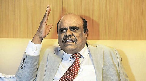 ഒന്നര മാസത്തെ ഒളിവു ജീവതത്തിനു ശേഷം ജസ്റ്റിസ് കര്‍ണന്‍ കോയമ്പത്തൂരില്‍ അറസ്റ്റില്‍