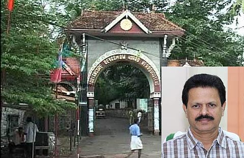 തിരുവിതാംകൂര്‍ ദേവസ്വംബോര്‍ഡ് സെക്രട്ടറി വി.എസ്. ജയകുമാറിന് നിര്‍ബന്ധിത അവധി: പാത്രം വാങ്ങിയതിലെ ക്രമക്കേടിനെത്തുടര്‍ന്ന്