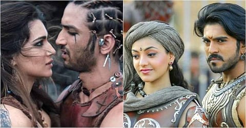 സുശാന്തിന്റെ റാബ്ത രാംചരണിന്റെ മഗധീരയുടെ മോഷണമെന്ന് പരാതി