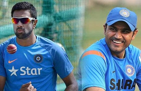 ഒരു ദയയുമില്ലാതെ തന്നെ അടിച്ചുപറത്തുകയായിരുന്നു; നെറ്റ്‌സിലെ സെവാഗിന്റെ ക്രൂരതയെ കുറിച്ച് അശ്വിന്‍