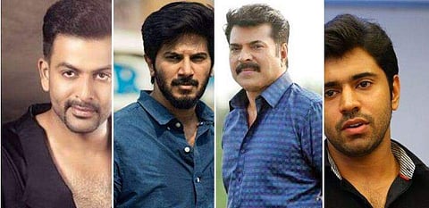 പൃഥ്വി വേലുത്തമ്പി ദളവ, നിവിന്‍ കൊച്ചുണ്ണി, ദുല്‍ഖര്‍ സുകുമാരകുറുപ്പ്, കഴിഞ്ഞില്ല, മമ്മൂട്ടി കുഞ്ഞാലിമരയ്ക്കാരായും എത്തും