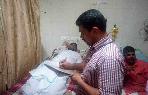ബിജെപി കോട്ടയം ജില്ലാ പ്രസിഡന്റിനെ ആക്രമിക്കാന്‍ ശ്രമിച്ചതായി പരാതി