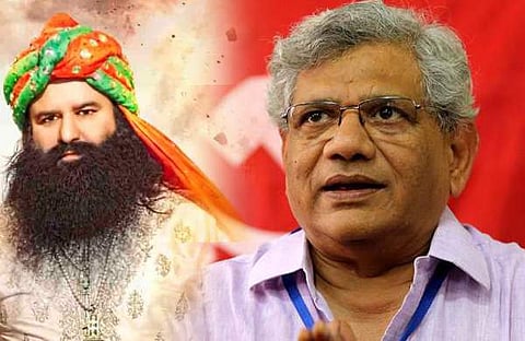 ബിജെപി സര്‍ക്കാര്‍ റാം റഹീമിന് നല്‍കിയത് 50 ലക്ഷം; അവരില്‍ നിന്ന് വേറൊന്നും പ്രതീക്ഷിക്കരുത്: സീതാറാം യെച്ചൂരി  