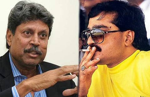 ഡ്രെസിംഗ് റൂമിലെത്തിയ ദാവൂദ് ഇബ്രാഹിമിനെ കപില്‍ദേവ് പുറത്താക്കി : ദിലീപ് വെംഗ്‌സര്‍കര്‍