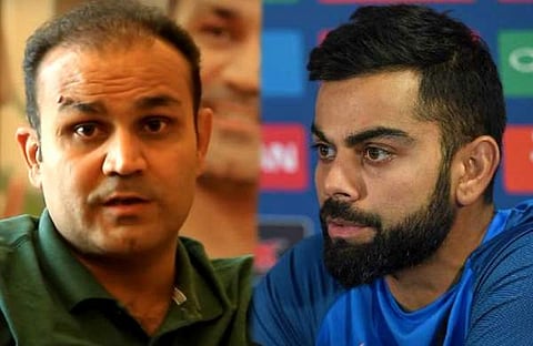 'രണ്ടാം ടെസ്റ്റിലും തോറ്റാല്‍ ടീമില്‍ നിന്നും മാറാന്‍ തയ്യാറാകണം' : വിരാട് കോഹ്‌ലിക്കെതിരെ സേവാഗ്