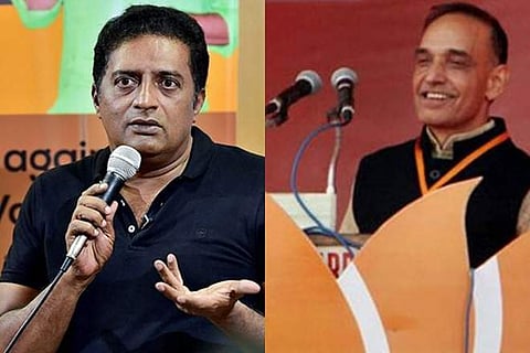 മനുഷ്യനെ കുരങ്ങനാക്കാന്‍ ശ്രമം; ബിജെപി നയിക്കുന്നത് ശിലായുഗത്തിലേക്കോ? പ്രകാശ് രാജ് 