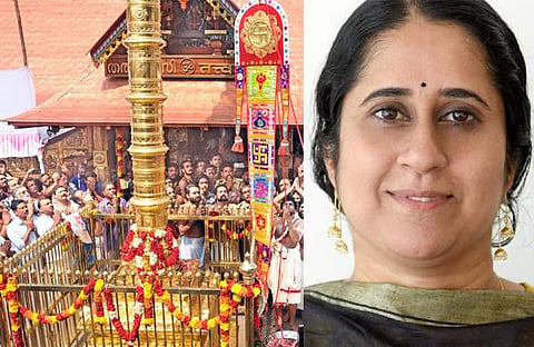 ശബരിമലയിലെ പ്രതിഷ്ഠ നൈഷ്ഠിക ബ്രഹ്മചാരി അല്ല; പുതിയ വാദങ്ങള്‍ ഉയര്‍ത്തി ലക്ഷ്മി രാജീവ്