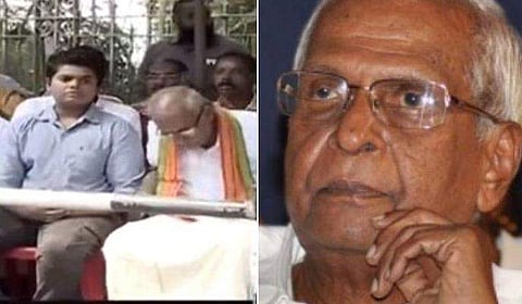 കൊച്ചുമകന്‍ പോയത് തന്റെ അറിവോടെയല്ല; ആരായാലും ബിജെപിക്കൊപ്പം നില്‍ക്കുന്നത് തെറ്റാണെന്ന് എംഎം ലോറന്‍സ്