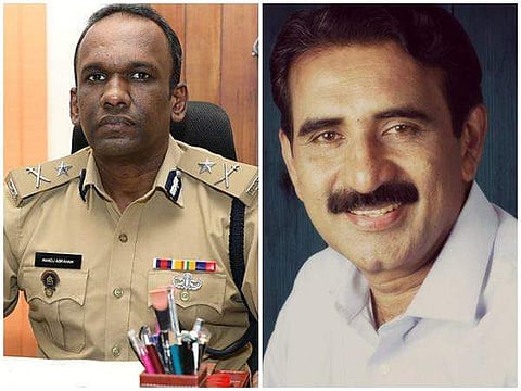 ഐജി മനോജ് എബ്രഹാം അന്തസ്സില്ലാത്ത പൊലീസ് നായ ; അധിക്ഷേപവുമായി ബിജെപി നേതാവ്
