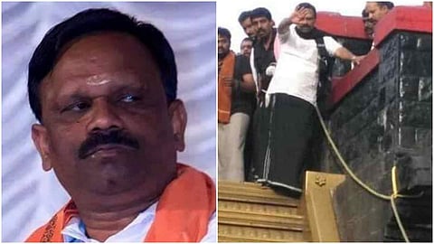 സര്‍ക്കാരിന് സുവര്‍ണാവസരം; മണ്ഡല-മകരവിളക്ക് കാലത്ത് സന്നിധാനത്ത് കാവലാളായി തുടരും: വത്സന്‍ തില്ലങ്കേരി