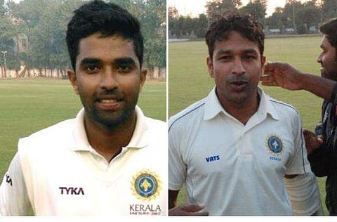 ശതകവുമായി സച്ചിനും ജഗദീഷും നയിച്ചു; കരുത്തോടെ കേരളം