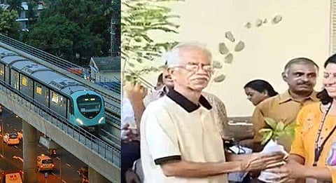 യാത്രക്കാര്‍ക്ക് കൊച്ചിമെട്രോയുടെ ഹരിത സമ്മാനം