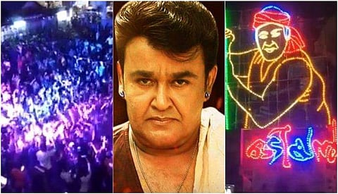 സിനിമ പ്രേമികള്‍ തിരുത്തിയ ഹര്‍ത്താലിന്റെ ചരിത്രം; ഒടിയന്‍ തീയറ്ററുകളില്‍, പടക്കം പൊട്ടിച്ചും പാലഭിഷേകം നടത്തിയും ആരാധകര്‍ (വിഡിയോ)
