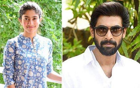 സായി പല്ലവി നക്‌സലൈറ്റാകുന്നു; നായകന്‍ റാണ ദഗ്ഗുബട്ടി