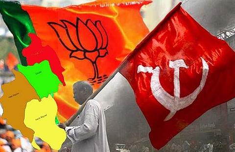 ത്രിപുരയില്‍ ചുവപ്പ് കാവിയാകുമോ?; ബിജെപി അധികാരം പിടിക്കുമെന്ന് എക്‌സിറ്റ് പോള്‍ 