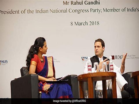 ഇതുപോലൊരു ചോദ്യം മോദിയോട് ചോദിക്കുമോ; രാഹുലിന്റെ വീഡിയോ വൈറൽ