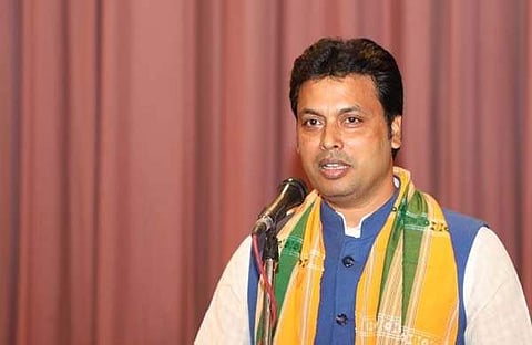 ത്രിപുരയിലെ ബിജെപി സര്‍ക്കാരിന്റെ 'ആദ്യ സമ്മാനം' സംസ്ഥാന കോണ്‍ഗ്രസ് അധ്യക്ഷന്