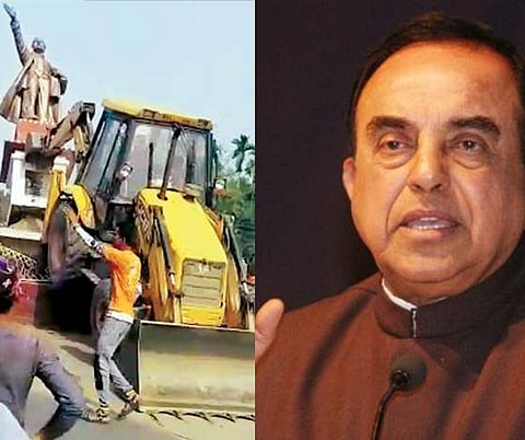 ലെനിന്‍ തീവ്രവാദി; ഇന്ത്യയില്‍ എന്തിനാണ് പ്രതിമയെന്ന് സുബ്രഹ്മണ്യന്‍ സ്വാമി