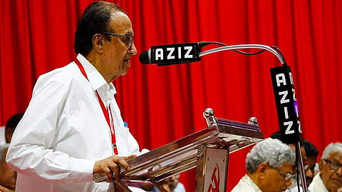 കോണ്‍ഗ്രസ് ബന്ധത്തില്‍ വ്യക്തത വേണമെന്ന ഭേദഗതി തള്ളി സിപിഐ പാര്‍ട്ടി കോണ്‍ഗ്രസ്;  നിലപാട് വ്യക്തമാണെന്ന് കേന്ദ്ര നേതൃത്വം