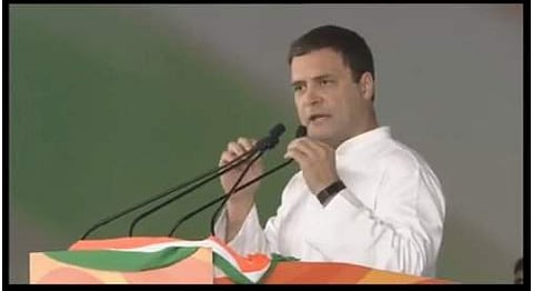 അഴിമതിക്കെതിരായ മോദിയുടെ വാചകക്കസര്‍ത്ത് ജയിലില്‍ പോയ യെദ്യൂരപ്പയെ അടുത്തുനിര്‍ത്തി: ആഞ്ഞടിച്ച് രാഹുല്‍ 
