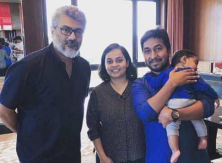 തലക്കൊപ്പം വിനീത് ശ്രീനിവാസനും കുടുംബവും
