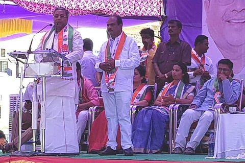 കര്‍ണാടകയില്‍ കോണ്‍ഗ്രസ് സ്ഥാനാര്‍ത്ഥികളുടെ വീട്ടില്‍ ആദായ നികുതി റെയ്ഡ്; നടപടിക്ക് പിന്നില്‍ ബിജെപിയുടെ പരാജയഭീതിയെന്ന് സിദ്ധരാമയ്യ